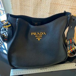 PRADA Daino Vitello Crossbody